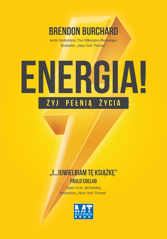 Energia! Brendon Burchard - okladka książki