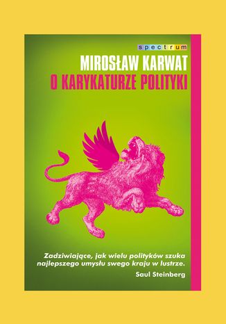 O karykaturze polityki Mirosław Karwat - okladka książki