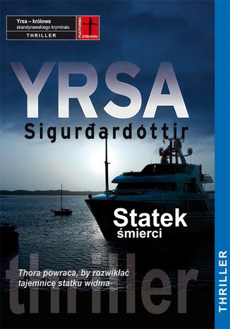 Statek śmierci Yrsa Sigurdardottir - okladka książki