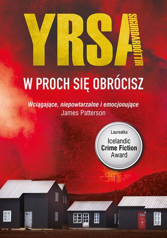 W proch się obrócisz Yrsa Sigurdardóttir - okladka książki