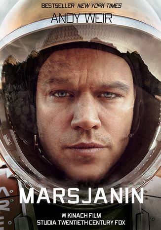 Marsjanin Andy Weir - okladka książki