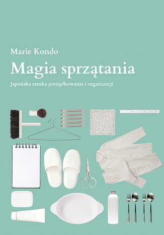 Magia sprzątania Marie Kondo - okladka książki
