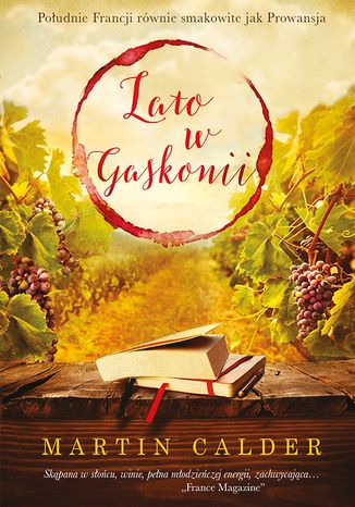 Lato w Gaskonii Martin Calder - okladka książki