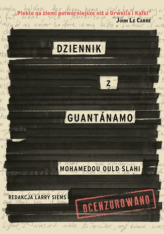 Dziennik z Guantanamo Mohamedou Ould - okladka książki