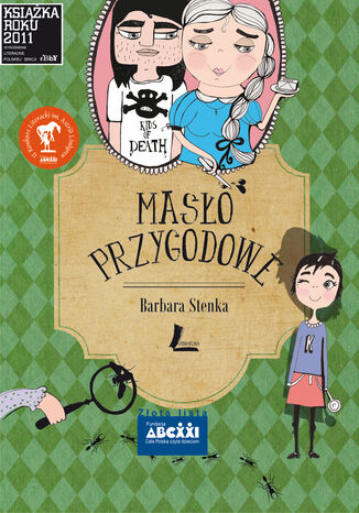 Masło przygodowe Barbara Stenka - okladka książki