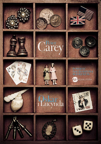 Oskar i Lucynda Peter Carey - okladka książki