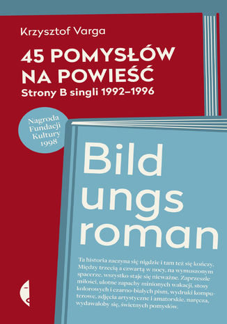 45 pomysłow na powiesc Krzysztof Varga - okladka książki