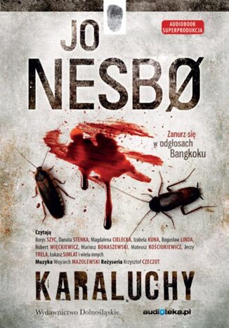 Karaluchy. Harry Hole. Tom 2 Jo Nesbo - okladka książki