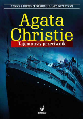 Tajemniczy przeciwnik Agata Christie - okladka książki