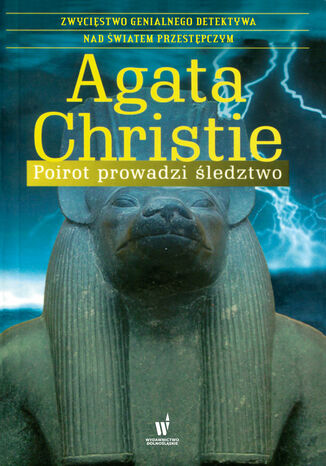 Poirot prowadzi śledztwo Agata Christie - okladka książki