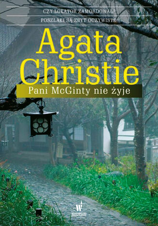 Pani McGinty nie żyje Agata Christie - okladka książki