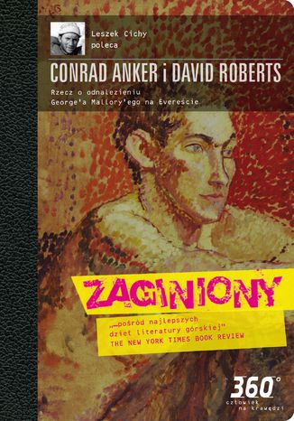 Zaginiony Conrad Anker, David Roberts - okladka książki