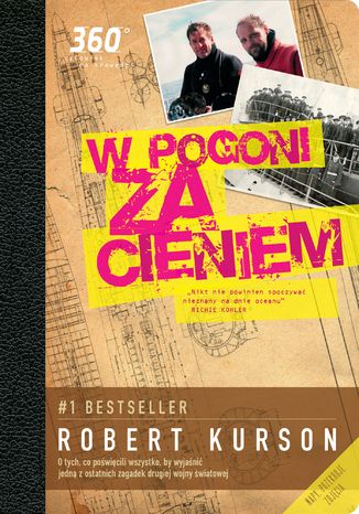 W pogoni za Cieniem Robert Kurson - okladka książki