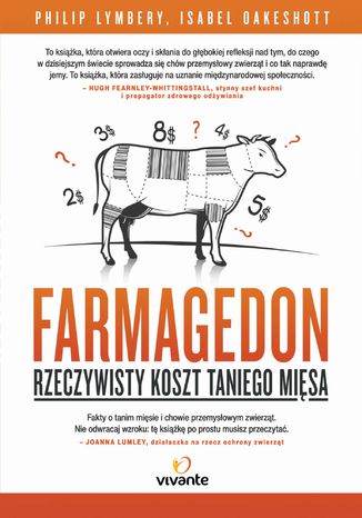 Farmagedon. Rzeczywisty koszt taniego mięsa Philip Lymbery, Isabel Oakeshott - okladka książki