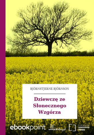 Dziewczę ze Słonecznego Wzgórza Björnstjerne Björnson - okladka książki