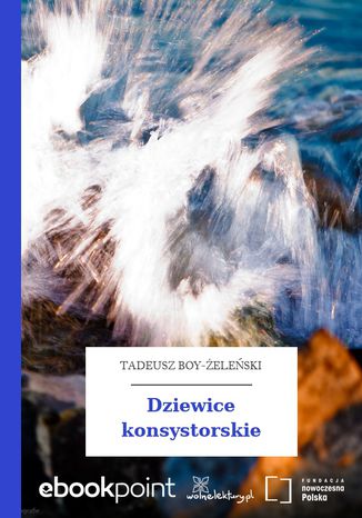 Dziewice konsystorskie Tadeusz Boy-Żeleński - okladka książki