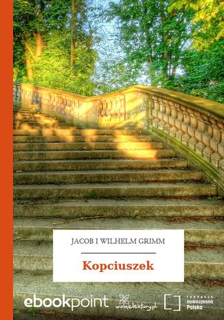 Kopciuszek Jacob i Wilhelm Grimm - okladka książki