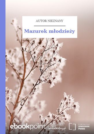 Mazurek młodzieży Autor nieznany - okladka książki