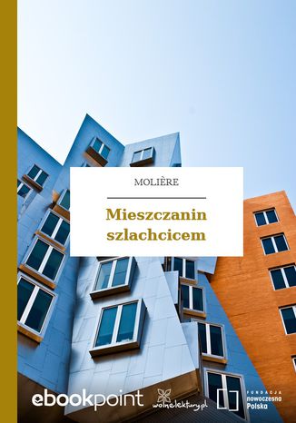 Mieszczanin szlachcicem Molire (Molier) - okladka książki