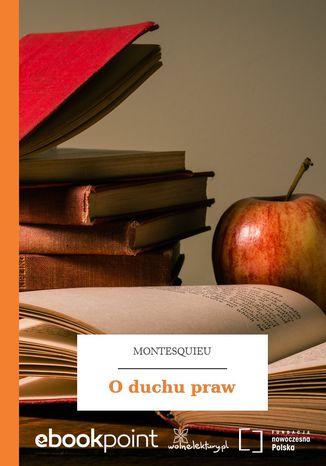 O duchu praw Charles de Montesquieu (Monteskiusz) - okladka książki