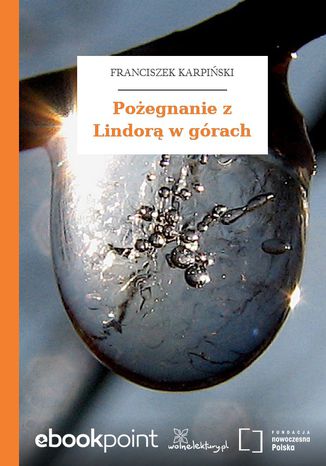 Pożegnanie z Lindorą w górach Franciszek Karpiński - okladka książki