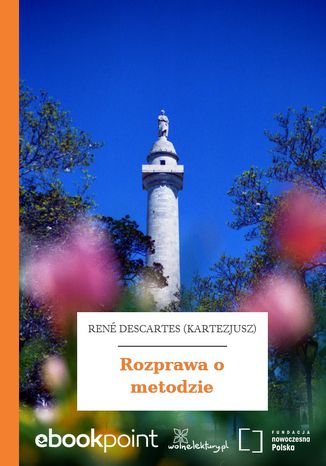 Rozprawa o metodzie René Descartes (Kartezjusz) - okladka książki