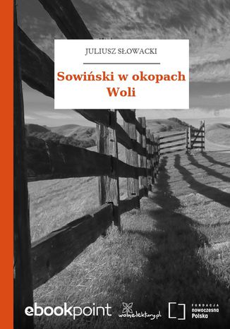 Sowiński w okopach Woli Juliusz Słowacki - okladka książki