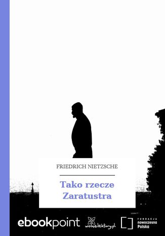 Tako rzecze Zaratustra Friedrich Nietzsche - okladka książki