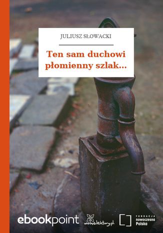 Ten sam duchowi płomienny szlak Juliusz Słowacki - okladka książki