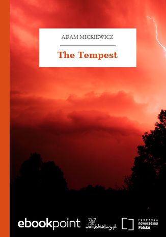 The Tempest Adam Mickiewicz - okladka książki