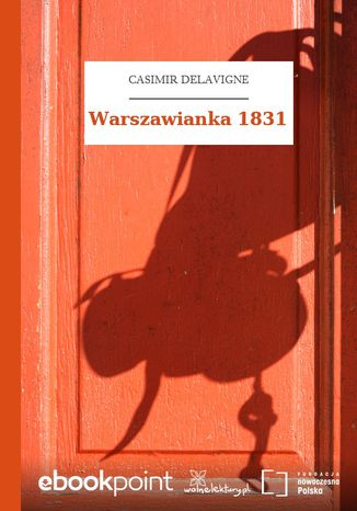 Warszawianka 1831 Casimir Delavigne - okladka książki