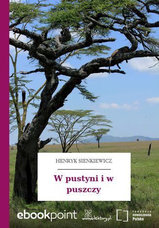 W pustyni i w puszczy Henryk Sienkiewicz - okladka książki