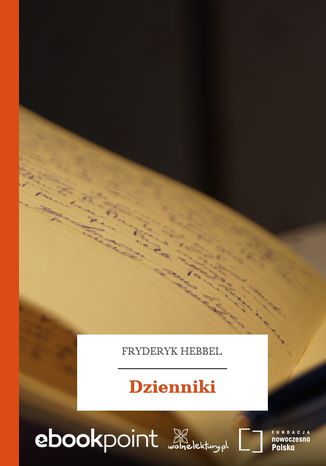 Dzienniki Fryderyk Hebbel - okladka książki