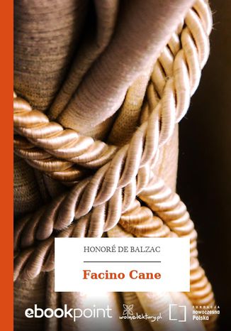 Facino Cane Honoré de Balzac - okladka książki