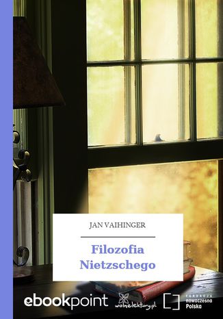 Filozofia Nietzschego Jan Vaihinger - okladka książki