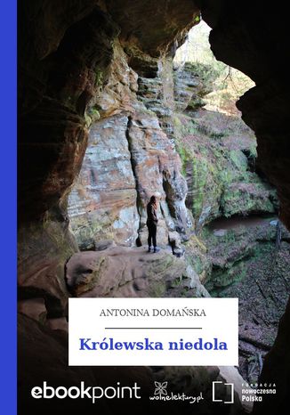 Królewska niedola Antonina Domańska - okladka książki