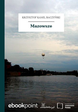 Mazowsze Krzysztof Kamil Baczyński - okladka książki