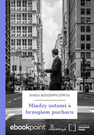 Między ustami a brzegiem pucharu Maria Rodziewiczówna - okladka książki