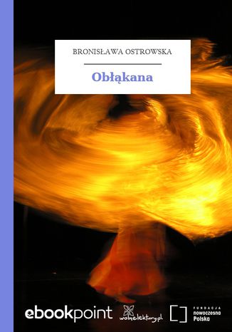 Obłąkana Bronisława Ostrowska - okladka książki