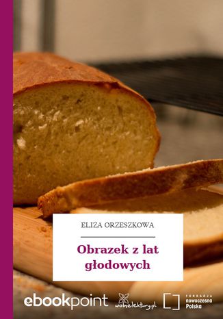 Obrazek z lat głodowych Eliza Orzeszkowa - okladka książki