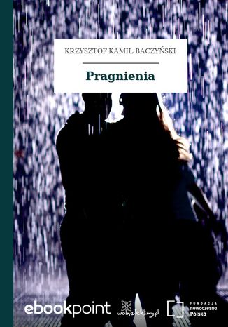 Pragnienia Krzysztof Kamil Baczyński - okladka książki