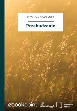 Przebudzenie Zuzanna Ginczanka - okladka książki