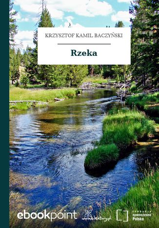 Rzeka Krzysztof Kamil Baczyński - okladka książki