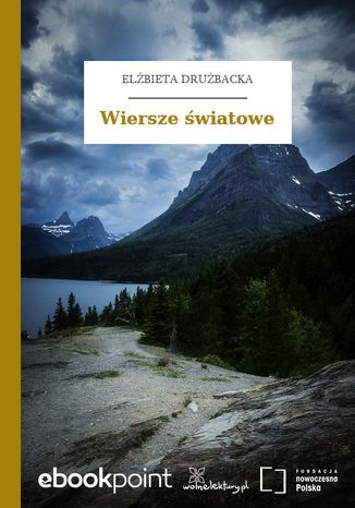 Wiersze światowe Elżbieta Drużbacka - okladka książki