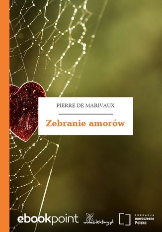 Zebranie amorów Pierre de Marivaux - okladka książki