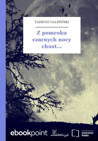 Z pomroku czarnych nocy chust Tadeusz Nalepiński - okladka książki