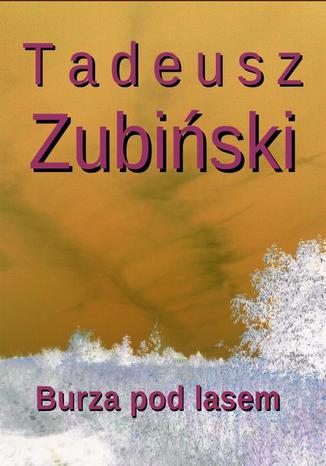 Burza pod lasem Tadeusz Zubiński - okladka książki