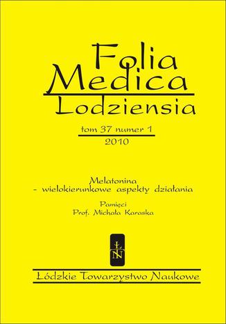 Folia Medica Lodziensia t. 37 z. 1/2010 Praca zbiorowa - okladka książki