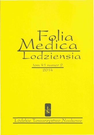 Folia Medica Lodziensia t. 41 z. 2/2014 Praca zbiorowa - okladka książki