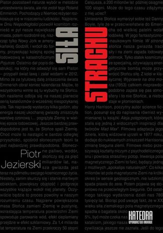 Siła strachu Piotr Jezierski - okladka książki